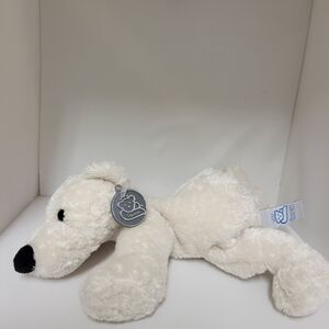 White Plush Polar Bear Soft Toy Plush Princess